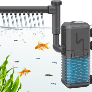 Filtro acuario 600 L/h IREENUO sumergible 6 W