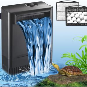 Filtro interno para tortugas 290 GPH, 3 etapas, ajustable