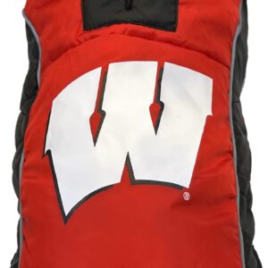 Chaleco acolchado NCAA Wisconsin Badgers para mascotas