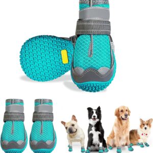 Zapatos para perros Havenfly, talla 7 (4 uds.)