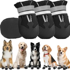 Protector patas perro 4 uds. QKURT impermeable reflectante