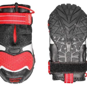 Botas Kurgo Blaze Cross para perro - Rojo/Negro - Todas las estaciones