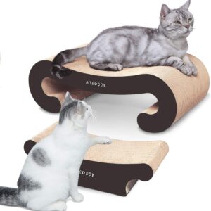 Rascador para gatos Aibuddy 2 en 1 con hierba gatera
