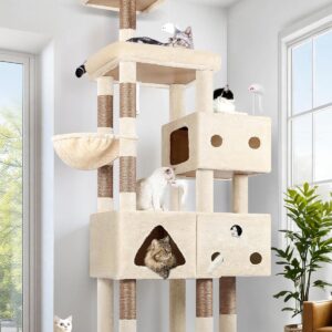 Globlazer Rascador XXL Beige para 4-5 gatos