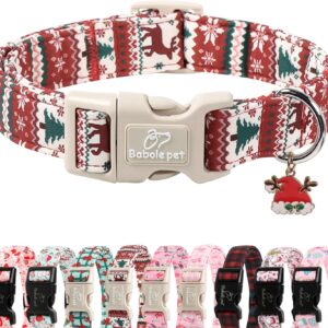 Collar Navidad para perros grandes - Babole Pet - Diseño Fair Isle