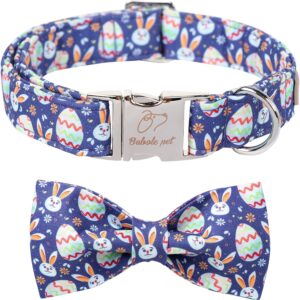 Collar Pascua perro grande con pajarita ajustable Babole Pet
