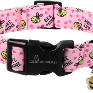 Collar ARING PET rosa con abejas para perros