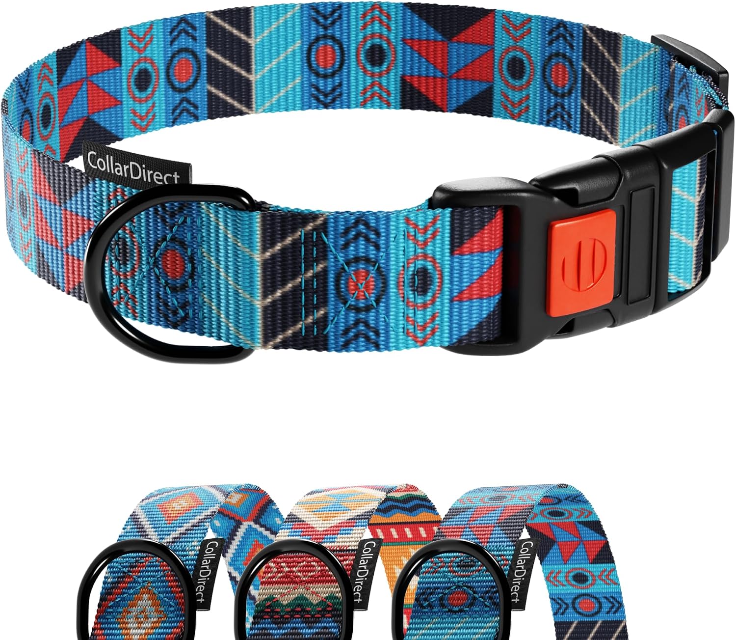 CollarDirect Collar tribal de nailon para perros