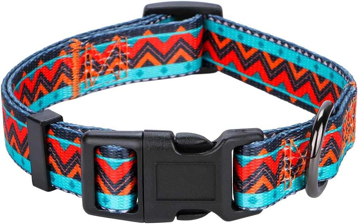 Collar tribal azteca para perros ajustable Rhea Rose