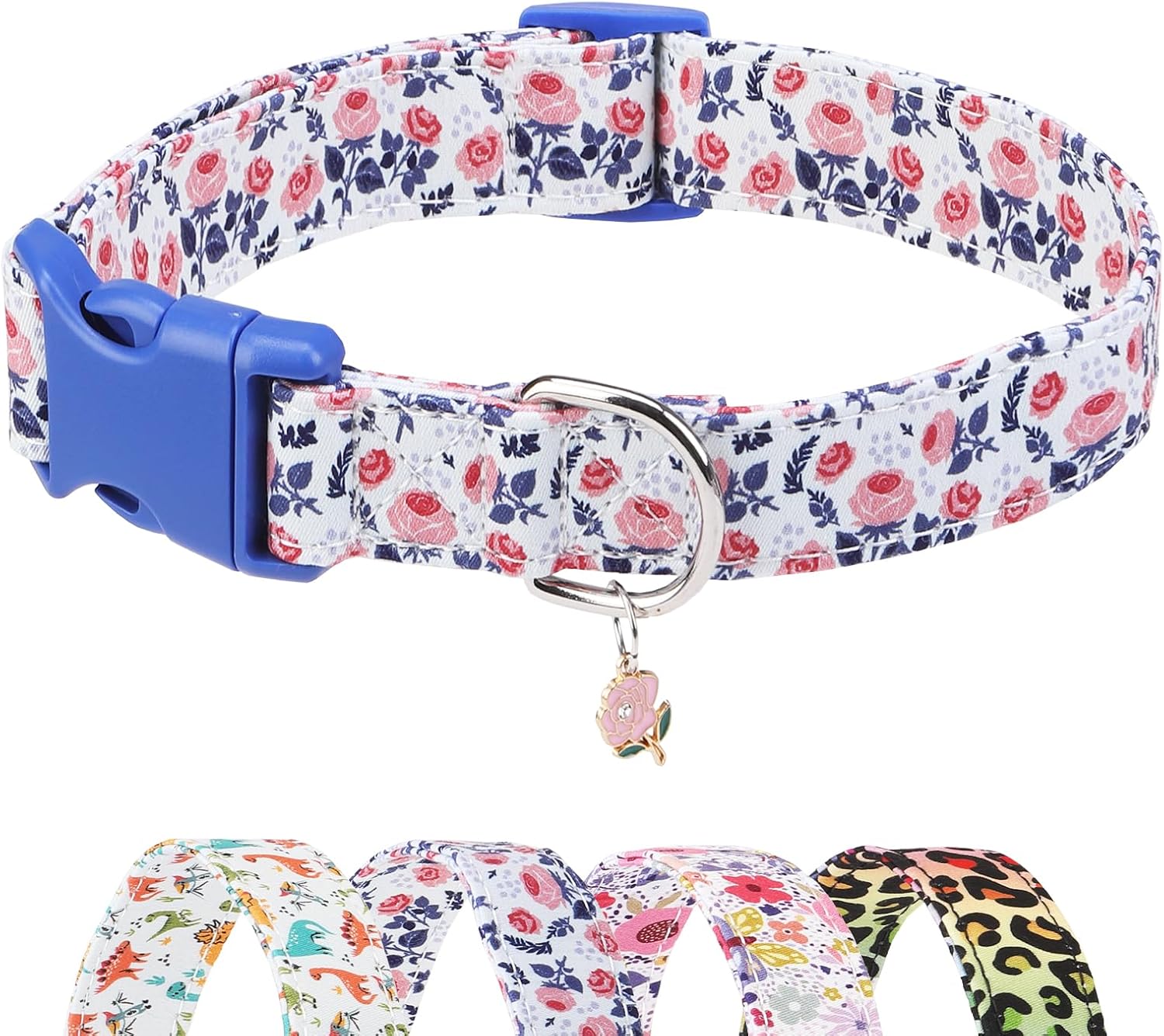 Collar de perro algodón ajustable DILLYBUD verano