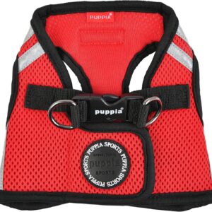 Puppia Arnés Soft Vest Pro rojo, talla L