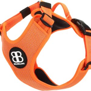 BullyBillows Arnés Activo Ligero para Perros Naranja - Todos los Tamaños
