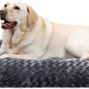 Cama KSIIA para Perro Grande, 90x60 cm | Antiestrés y Lavable