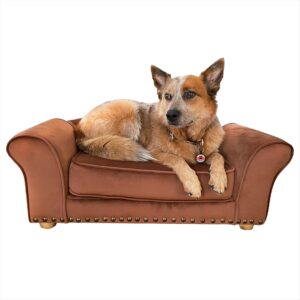 Sofá cama para mascotas Critter Sitters 34" marrón