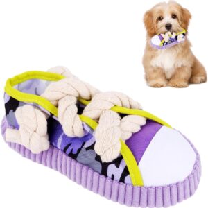 Juguete cachorro zapato con sonido y campana