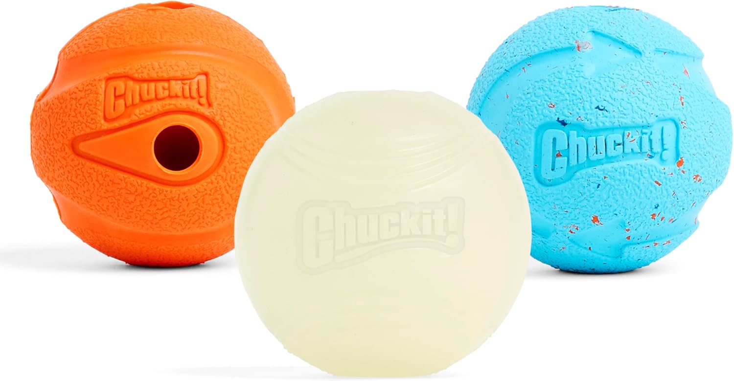 Chuckit! Pack 3 pelotas para perro Medley