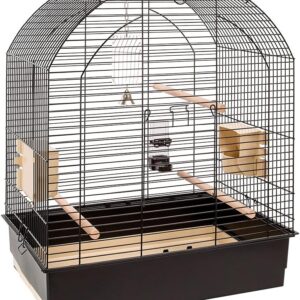 Ferplast Jaula Greta para Pájaro Negro
