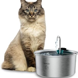 Fuente para Gatos Pumba 3200 Refresh CECOTEC - Acero Inox 3,2L IPX4