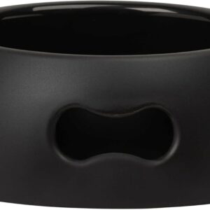 United Pets Pappy - Comedero perros grandes eco-friendly negro L