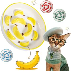 Comedero antivoracidad de cerámica para gatos - PTOBER