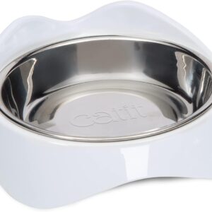 Comedero Catit PIXI para Gato, Blanco