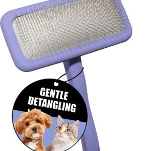 Tauro Pro Line - Cepillo para pelo de mascotas, 135 cerdas