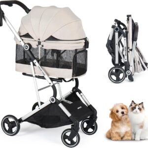 Beberoad T4 Pro - Cochecito plegable para perros medianos