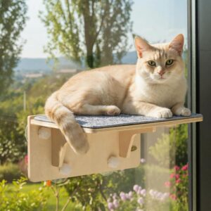 Rascador cama ventana Pecute para gatos, universal pared/vidrio