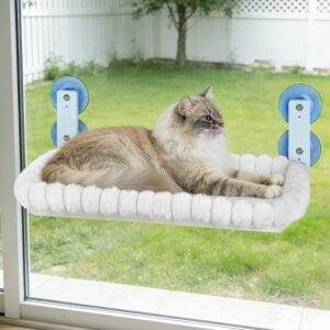 Hamaca Gato Ventana Plegable YooxArmor 60x30cm Blanco