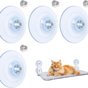 4 ventosas hamaca gato ventana DIFLAX (vidrio/azulejo)