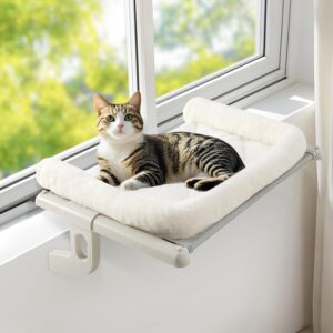 Hamaca Gato Ventana GUUSII HOME Ajustable 56x38cm Blanco