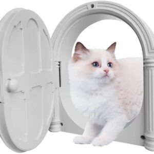 Solapa para gatos Hggzeg, puerta interior segura