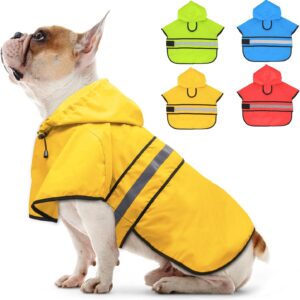 Candofly Chubasquero para Perro Mediano - Amarillo
