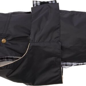 Abrigo Croci Montreal para perros, talla 40 cm, negro
