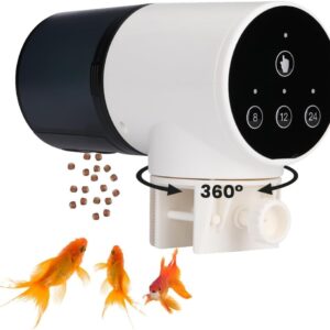 Dispensador automático NK para peces, 200 ml, programable