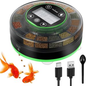 Alimentador automático de peces Petbank con temporizador