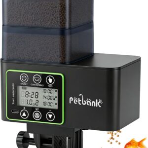 Comedero automático Petbank para peces con temporizador