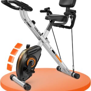 YOSUDA Bicicleta estática plegable 3 en 1