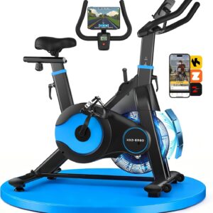 HXD-ERGO Bicicleta Estática Silenciosa con Resistencia Ajustable