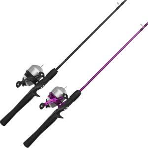 Zebco 33 Spincast Combo: Caña + Carrete pesca fibra vidrio 5'6"