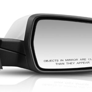 Espejo lateral pasajero Chevy Malibu 2016-2022 (blanco)