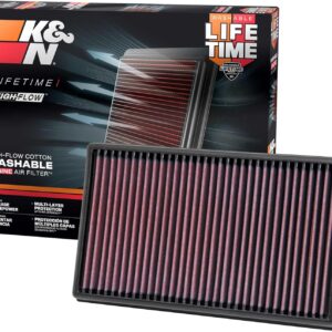 Filtro de aire K&N 33-3005 lavable, negro