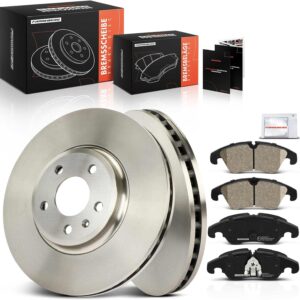 Frankberg Kit freno delantero A4 B8 2007-2011 (2 discos + 4 pastillas)