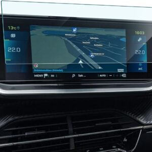 Protector pantalla 10" LANTU HD 9H para Peugeot 208/e-208