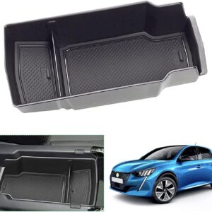 Organizador reposabrazos central Peugeot 208/2008 (negro)