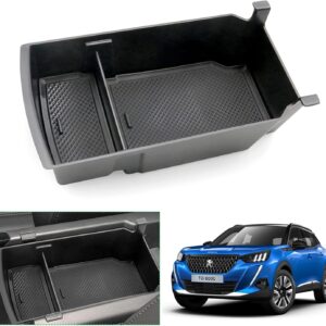 Organizador para reposabrazos Peugeot 208/2008 GAFAT Negro