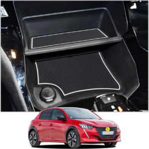 Alfombrillas reposabrazos Peugeot 208 e-208 GT Blanco