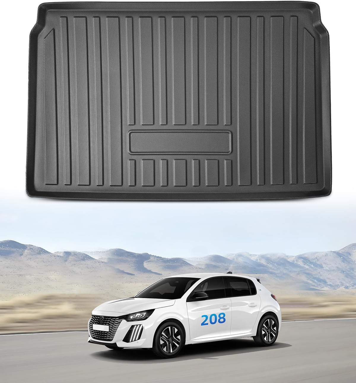 Alfombrilla maletero TPE Peugeot 208 (2020-2025)