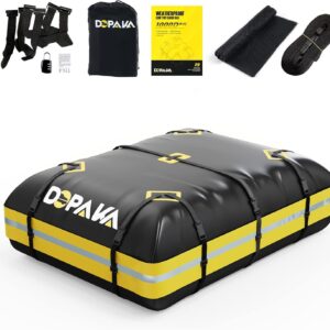 Cofre techo coche plegable 15 pies cúbicos impermeable