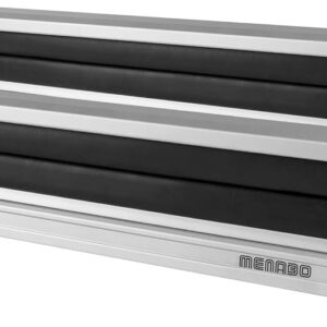 Portaesquís MENABO YELO negro/plata para 6 pares